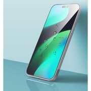 Devia Full Screen Tempered Glass Screen Protector Black iPhone 15 Pro Max