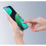 Devia Full Screen Tempered Glass Screen Protector Black iPhone 15