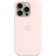 Apple Silicone Case With Magsafe Light Pink iPhone 15 Pro