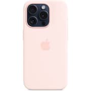 Apple Silicone Case With Magsafe Light Pink iPhone 15 Pro