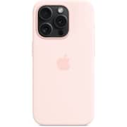 Apple Silicone Case With Magsafe Light Pink iPhone 15 Pro