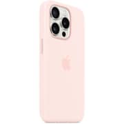 Apple Silicone Case With Magsafe Light Pink iPhone 15 Pro