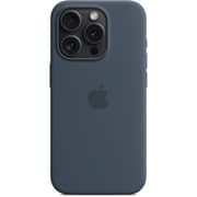 Apple Silicone Case With Magsafe Storm Blue iPhone 15 Pro