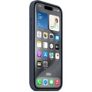 Apple Silicone Case With Magsafe Storm Blue iPhone 15 Pro