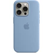 Apple Silicone Case With Magsafe Winter Blue iPhone 15 Pro