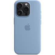Apple Silicone Case With Magsafe Winter Blue iPhone 15 Pro