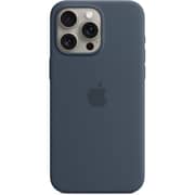 Apple Silicone Case With Magsafe Storm Blue iPhone 15 Pro Max