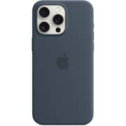 Apple Silicone Case With Magsafe Storm Blue iPhone 15 Pro Max