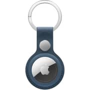 Apple AirTag FineWoven Key Ring Pacific Blue