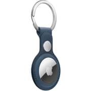 Apple AirTag FineWoven Key Ring Pacific Blue