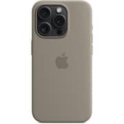 Apple Silicone Case With Magsafe Clay iPhone 15 Pro