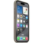 Apple Silicone Case With Magsafe Clay iPhone 15 Pro
