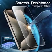 Fitit HD Screen Protector for iPhone 15 Pro Max - Anti-Spy Glass