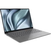 Lenovo Yoga Slim 7 Pro 14IAH7 (2022) Laptop - 12th Gen / Intel Core i7-12700H / 14inch 2.8K / 1TB SSD / 16GB RAM / 4GB NVIDIA GeForce RTX 2050 Graphics / Windows 11 Home / English & Arabic Keyboard / Storm Grey / Middle East Version - [82UT0087AX]