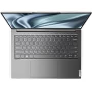 Lenovo Yoga Slim 7 Pro 14IAH7 (2022) Laptop - 12th Gen / Intel Core i7-12700H / 14inch 2.8K / 1TB SSD / 16GB RAM / 4GB NVIDIA GeForce RTX 2050 Graphics / Windows 11 Home / English & Arabic Keyboard / Storm Grey / Middle East Version - [82UT0087AX]