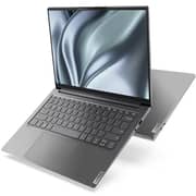 Lenovo Yoga Slim 7 Pro 14IAH7 (2022) Laptop - 12th Gen / Intel Core i7-12700H / 14inch 2.8K / 1TB SSD / 16GB RAM / 4GB NVIDIA GeForce RTX 2050 Graphics / Windows 11 Home / English & Arabic Keyboard / Storm Grey / Middle East Version - [82UT0087AX]