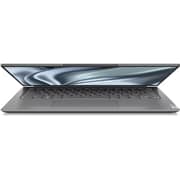 Lenovo Yoga Slim 7 Pro 14IAH7 (2022) Laptop - 12th Gen / Intel Core i7-12700H / 14inch 2.8K / 1TB SSD / 16GB RAM / 4GB NVIDIA GeForce RTX 2050 Graphics / Windows 11 Home / English & Arabic Keyboard / Storm Grey / Middle East Version - [82UT0087AX]
