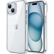 Fitit Clear Case for iPhone 15 – Ultra Slim, Anti-Yellow, Shockproof Transparent Cover
