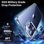 Fitit Clear Case for iPhone 15 Pro Max – Ultra Slim, Anti-Yellow, Shockproof Transparent Cover