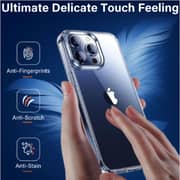 Fitit Clear Case for iPhone 15 Pro Max – Ultra Slim, Anti-Yellow, Shockproof Transparent Cover