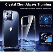Fitit Clear Case for iPhone 15 Pro Max – Ultra Slim, Anti-Yellow, Shockproof Transparent Cover