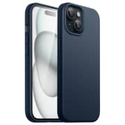 FITIT iPhone 15 Silicon Magnetic Case Blue - FIT-SMG-IP15-BL