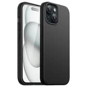 FITIT iPhone 15 Plus Silicon Magnetic Case Black - FIT-SMG-IP15PLS-BLK