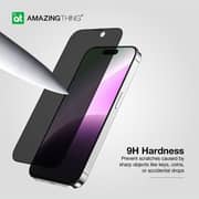 Amazing Things Privacy Screen Protector iPhone 15 Pro