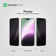 Amazing Things Privacy Screen Protector iPhone 15 Pro