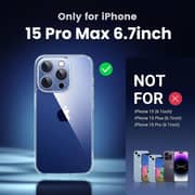 Ugreen Case Clear iPhone 15 Pro Max