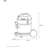 Electrolux Drum Vacuum Cleaner Blue EFW51511