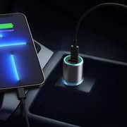 Blupebble Navi Power Car Charger 53W Grey