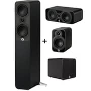 Q Acoustics Floor Standing Speaker 5040+5090+5010+B12 - Black