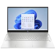 HP Pavilion (2023) Laptop - 13th Gen / Intel Core i7-1355U / 15.6inch FHD / 1TB SSD / 16GB RAM / 2GB NVIDIA GeForce MX550 Graphics / Windows 11 Home / English & Arabic Keyboard / Natural Silver / Middle East Version - [15-EG3014NE]