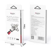 Yesido Multi-function Card Reader Silver GS13