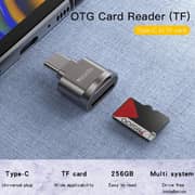 Yesido OTG Card Reader Type-C Silver GS19