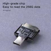 Yesido OTG Card Reader Type-C Silver GS19