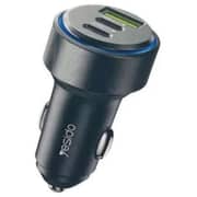 Yesido Super Fast Car Charger Black