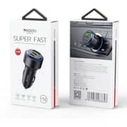 Yesido Super Fast Car Charger Black