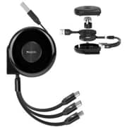 Yesido 3-In-1 Charging Cable Black