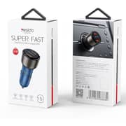 Yesido Super Fast Car Charger Black