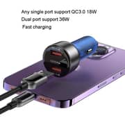 Yesido Super Fast Car Charger Black