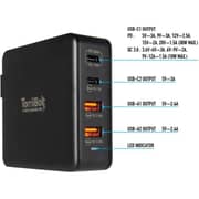 Torrii 4 Port Charging Hub Black