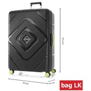 American Tourister Trigard 1 Pc Spinner Luggage Trolley Black 55cm