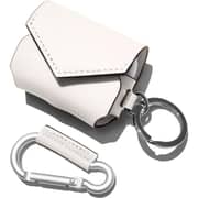 Greedy Farmers Leather Case Cover With Carabiner Vanilla Cream
