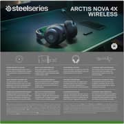 Steelseries Arctis Nova 4X 61646 Wireless On Ear Gaming Headset Black