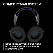Steelseries Arctis Nova 4P 61641 Wireless On Ear Gaming Headset Black