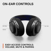 Steelseries Arctis Nova 4P 61641 Wireless On Ear Gaming Headset Black