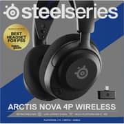 Steelseries Arctis Nova 4P 61641 Wireless On Ear Gaming Headset Black