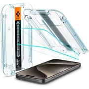 Spigen GLAS.tR EZ FIT Screen Protector Clear iPhone 15 Pro Max